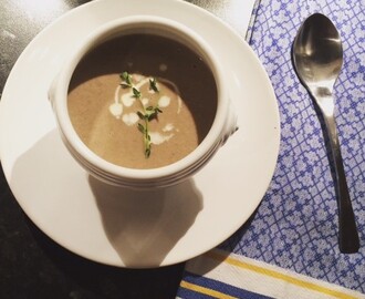 Recipe: cream of mushroom soup with sherry