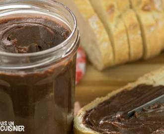 Recette de pâte à tartiner chocolat noisette (Nutella maison)