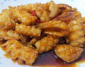 Crispy Fresh Cuttlefish in Sweet and Sour Sauce Recipe