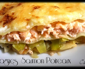 Lasagnes Saumon/Poireaux