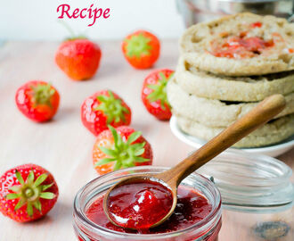 Easy Homemade Strawberry Jam Recipe | Old Fashioned Strawberry Jam Recipe | How to make Strawberry Jam Without pectin | Classic Strawberry Jam
