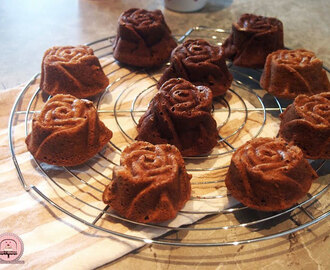 Sočni čokoladni muffini u obliku ruža