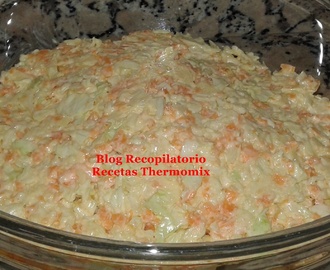 Ensalada coleslaw en thermomix