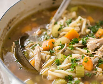 Homemade Chicken Noodle Soup – From Scratch!