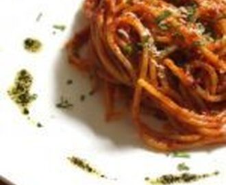 Spaghetti all’arrabiata