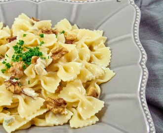 Pasta gorgonzola e noci / Pasta with blue cheese and nuts