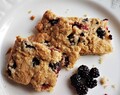 Almond and Blackberry Biscuit Squares Recipe