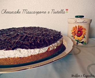 Cheesecake Nutella e Mascarpone – Ricetta Golosa