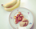 Healthy Sweet Snack // Fried Bananas (vegan)
