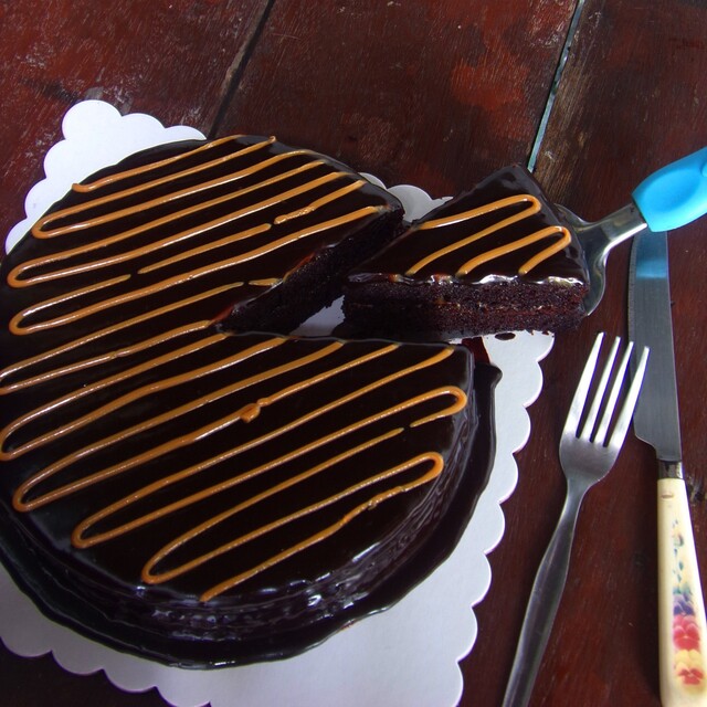 Dulce de Leche Chocolate Cake