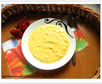 Żółta zupka z dyni na śniadanie?Oj tak:)