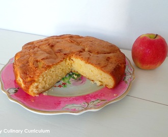 Gâteau moelleux aux pommes Pink Lady et à la bergamote (Pink Lady Apple Soft cake and bergamot)