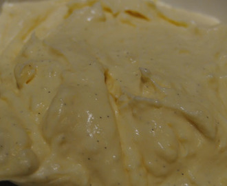 Crème pâtissière légère à la vanille par Christophe Adam