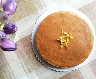 Lemon Drizzle Cake - gesunder Zitronenkuchen ohne Mehl, Zucker oder Butter