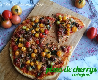 La pizza con masa al estilo de Jamie Oliver.-