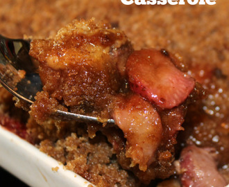 Strawberry Streusel French Toast Casserole