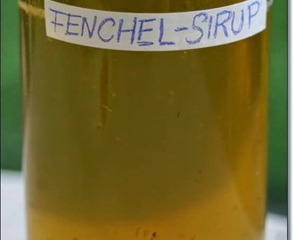 Fenchel - Sirup bei Husten, Schnupfen und Erkältung