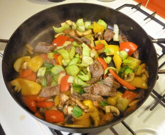 Healthy Beef and Pepper Stir Fry Recipe