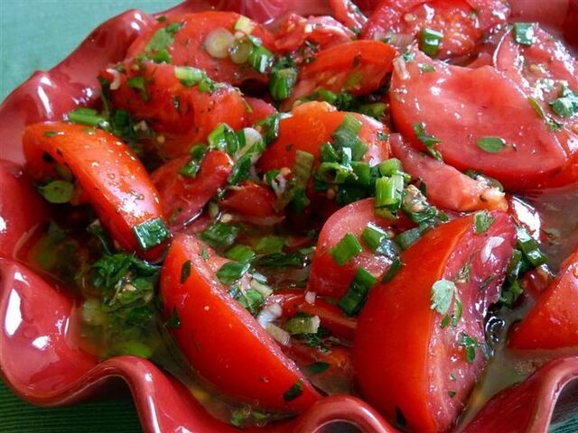 Gemarineerde tomaten