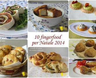 10 Antipasti fingerfood per Natale 2014 (ricette facili)