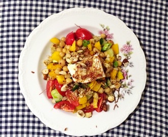 {Instagram Recipe} bunter Quinoa Salat mit Kichererbsen und Feta