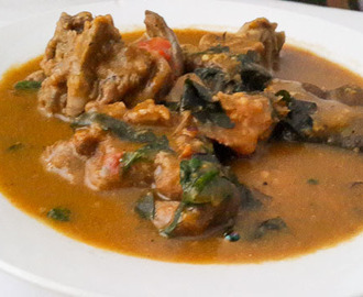 Rich and mouth watering nsala soup