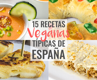 15 recetas veganas típicas de España