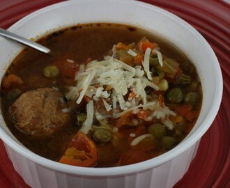 CrockPot Albondigas (Meatball) Soup Recipe