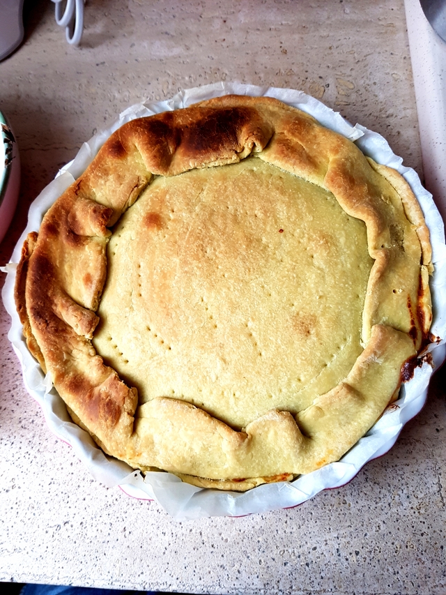 Torta Salata Di Zucchine E Ricotta🥒🍚
(Pasta Brisée Fatta In Casa Facile,veloce E Senza Burro! BUONISSIMA E  LEGGERA)😍