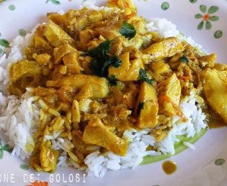 Curry di Pesce e Riso