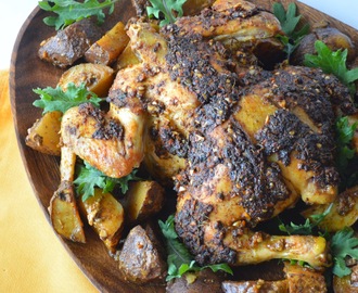 Indian Roasted Whole Chicken