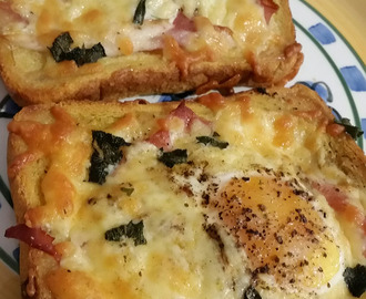 Cheesy Egg Toast - something quick and yum