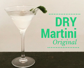 Cómo preparar el mejor coctel Dry Martini original