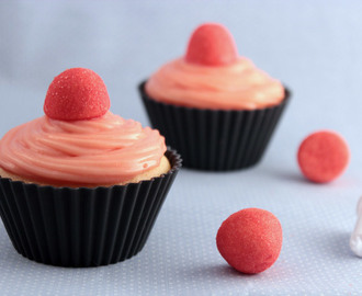 Cupcakes aux fraises tagada