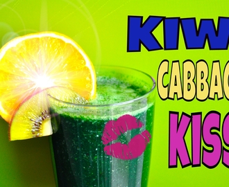 Kiwi Cabbage Kiss Smoothie Recipe