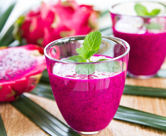 Try This Dragon Fruit Mango Smoothie For Stronger Bones and Nervous System Support!