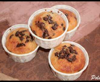 Muffins légers noix de coco & pépites de chocolat