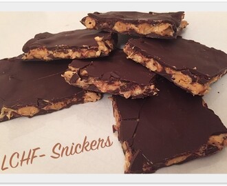 LCHF-Snickers