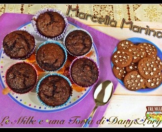 Muffin al cioccolato e pan di stelle sofficissimi e golosi