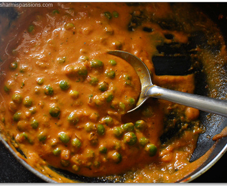 Green Peas Masala Recipe – Restaurant Style(Dhaba Stye)