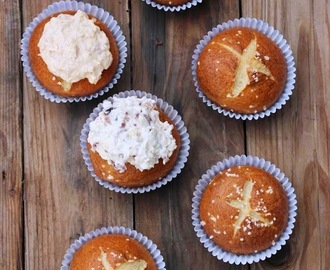 "Bake to the roots" picknickt mit Brezn Cupcakes mit Obazdn Topping