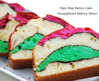 Topo Map Butter Cake