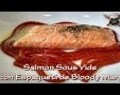 Salmon (Sous Vide) con Espagueti de Bloody Mary