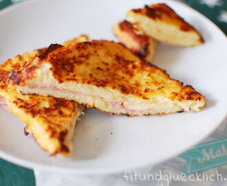 {Clean Eating} Schinken-Käse-Toast / Ham-and-Cheese-Sandwich