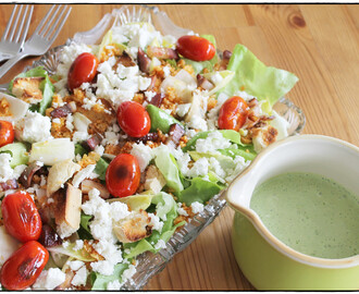 Genialer Salat mit dem besten Dressing auf Erden!