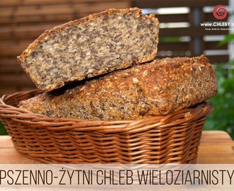 Wieloziarnisty chleb pszenno-żytni