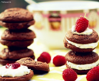 Brownie Cookie Whoopies [Whoopie, it's also a Cookie! And a Brownie...]