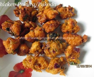 Chicken Pakora/Pakoda