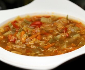 Sopa de verduras | Una receta sana