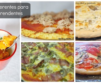 5 recetas de pizzas diferentes para cenas sorprendentes
